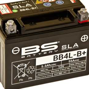 Batterie 12V 5AH für fast alle 50ccm Roller SLA4L-BS YB4LB Wartungsfrei