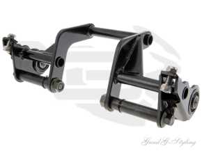 Subframe Stage6 MKII MBK Nitro Yamaha Aerox schwarz