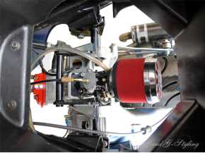 Subframe Stage6 MKII MBK Nitro Yamaha Aerox schwarz